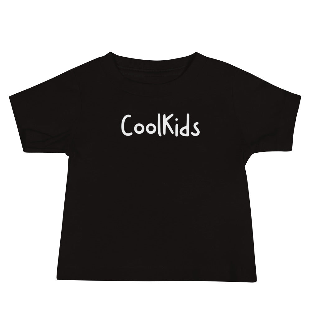 Baby Short Sleeve CoolKids Tee - White Letters