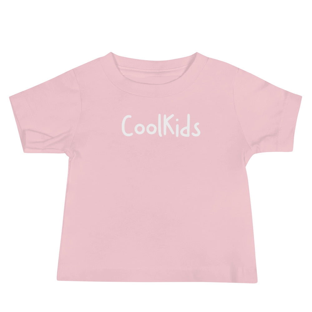 Baby Short Sleeve CoolKids Tee - White Letters
