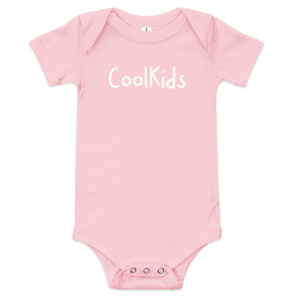 Baby CoolKids Onesie - White Letters