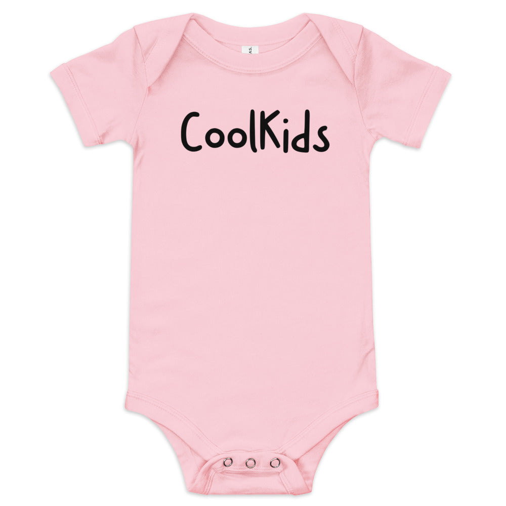 Baby CoolKids Onesie - Black Letters