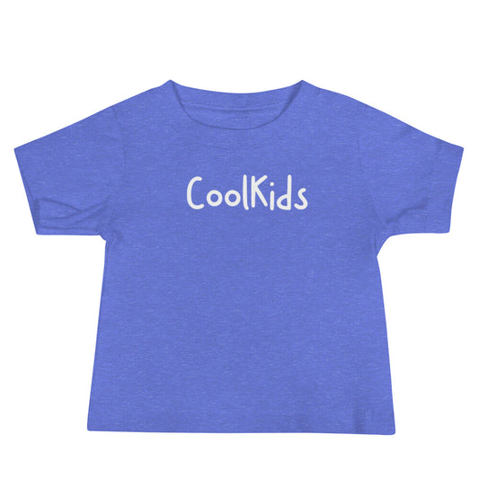 Baby Short Sleeve CoolKids Tee - White Letters