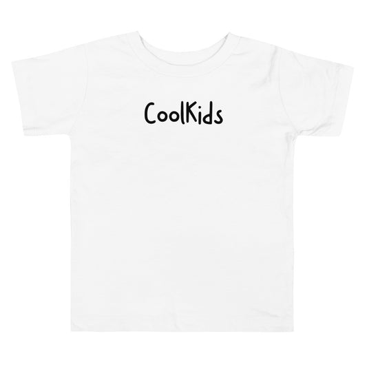 Toddler Short Sleeve CoolKids Tee - Black Letters