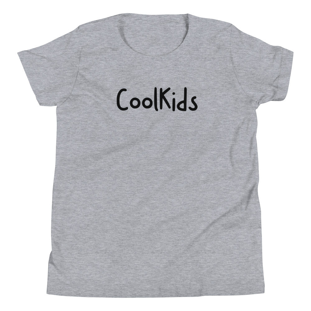 Youth Short Sleeve CoolKids T-Shirt - Black Letters