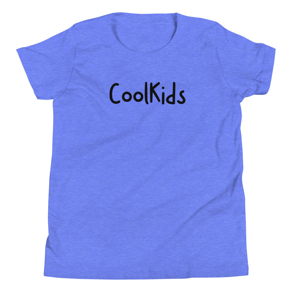 Youth Short Sleeve CoolKids T-Shirt - Black Letters