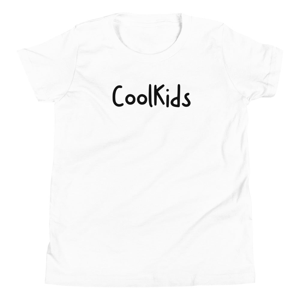 Youth Short Sleeve CoolKids T-Shirt - Black Letters